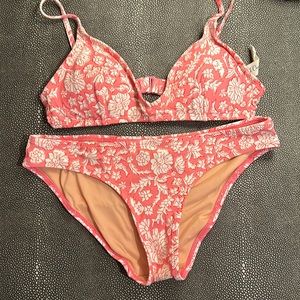 J. Crew x SZ Blockprints 2-Piece Bathing Suit